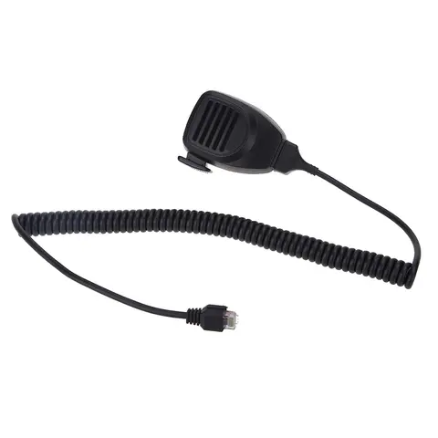 8 Pin Hand Mic Microphone 8 Pin Speaker Mic Microphone RJ-45 Plug Handheld Radio Microphone for Kenwood Mobile Radio