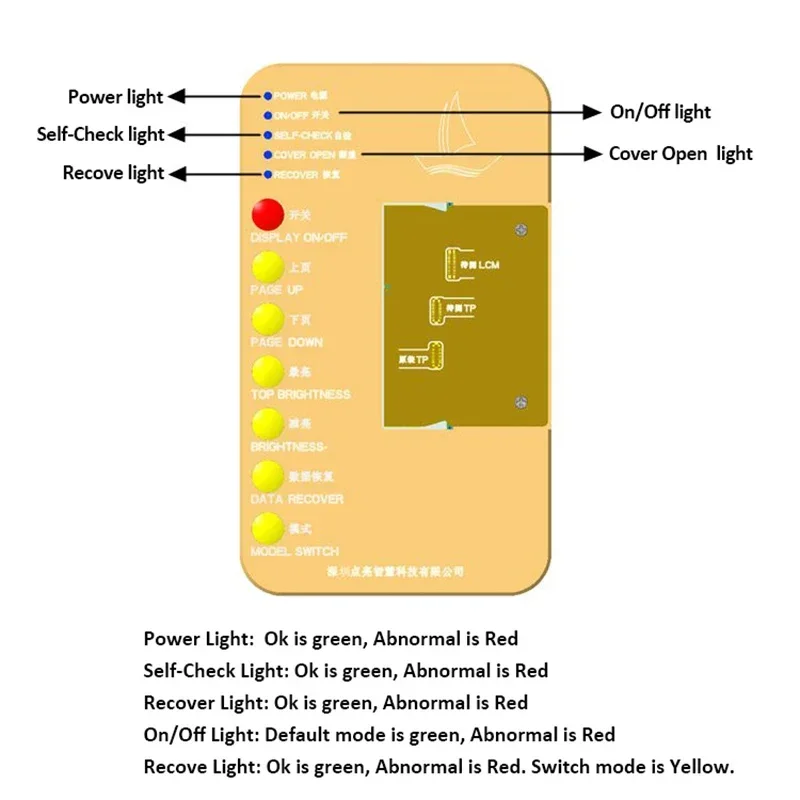 

Мобильный ЖК-тестер для проверки экрана iPhone X XS XS Max XR