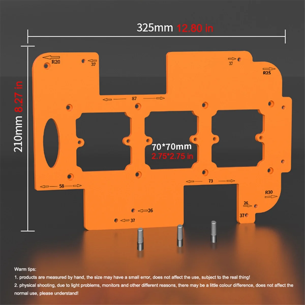 BAAQ アーク半径トリミングワードローブ埋め込みハンドルなしスロッティングスイッチングソケット穴あけ穴ロケータ開口部テンプレート
