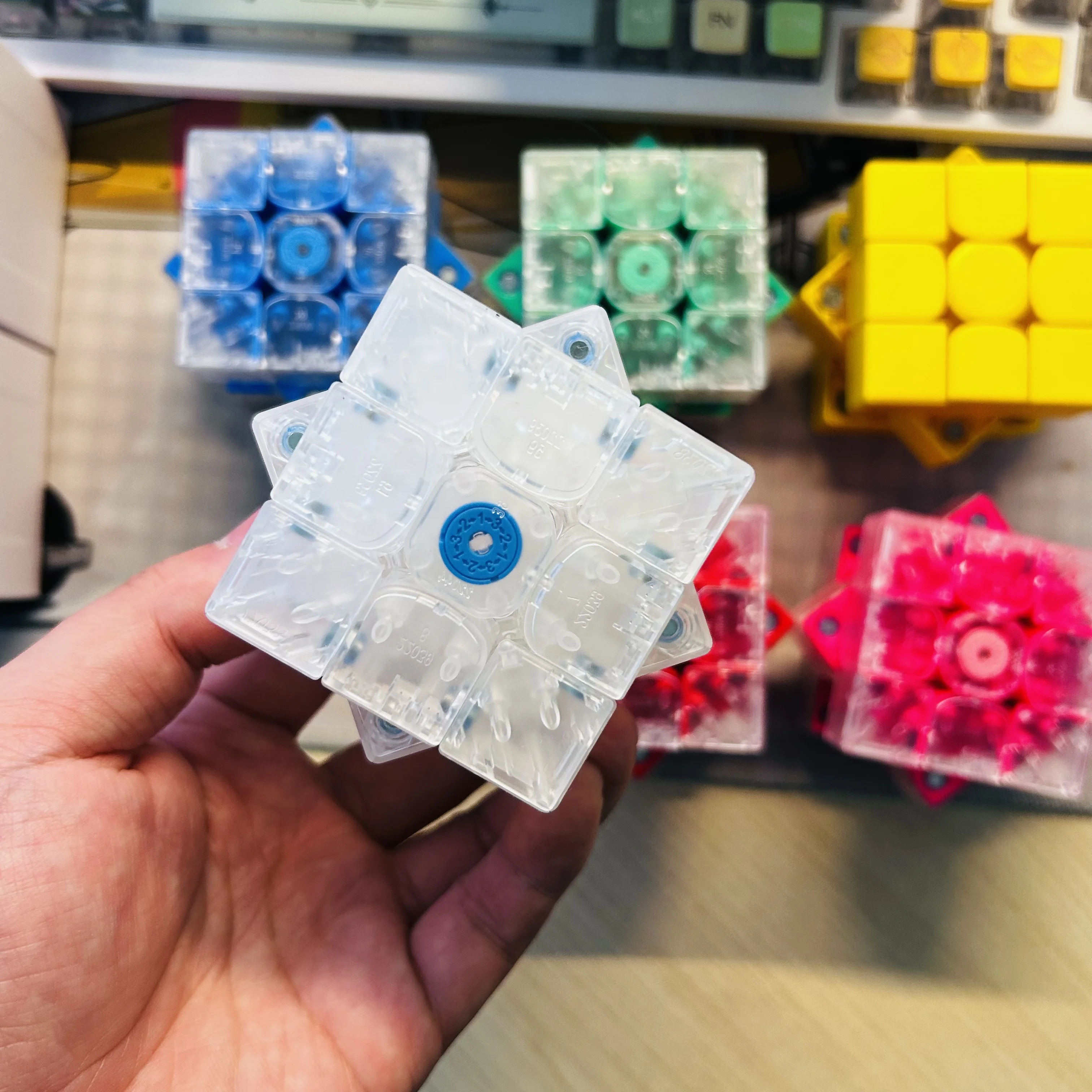 Diy gan 356 me 3x3 cubo magnético cubo de velocidade mágica stickerless profissional brinquedos fidget gan 356me cubo mágico quebra-cabeça crianças brinquedos