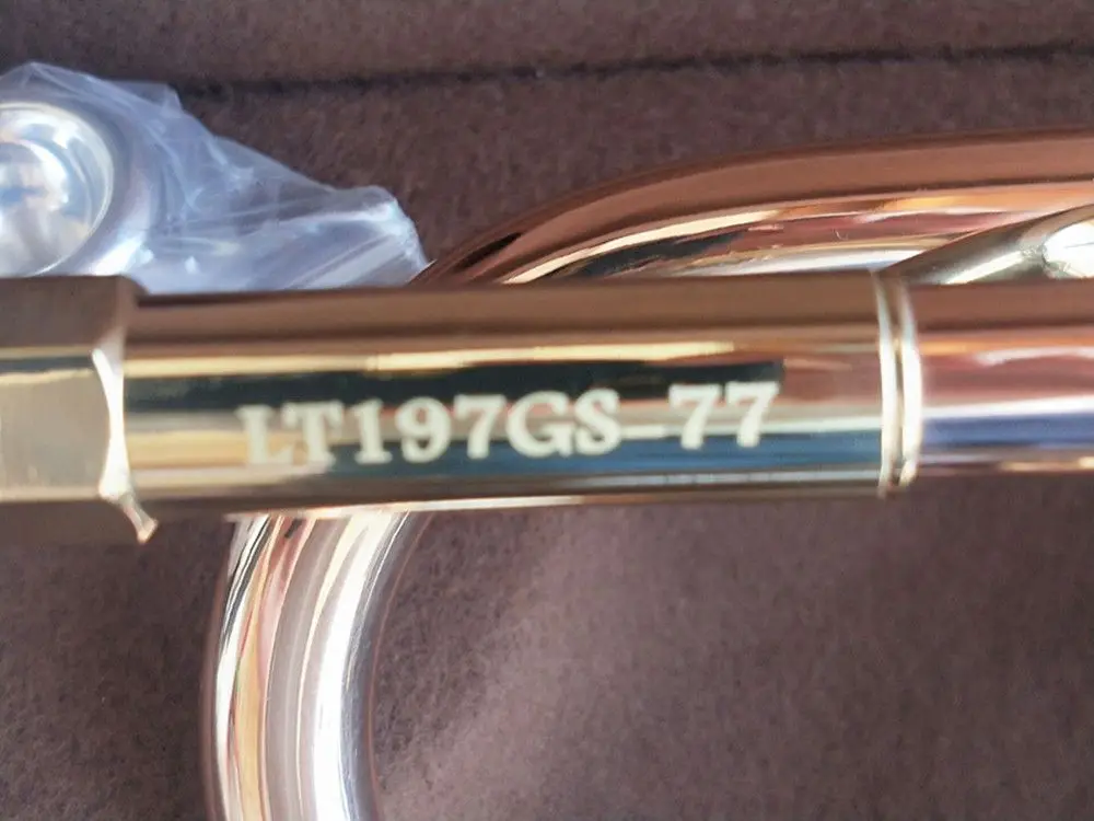 2025Stradivarius Bb Trumpet LT197S-77 Phosphorous copper musical instrument New Trumpet mouthpiece professional grade