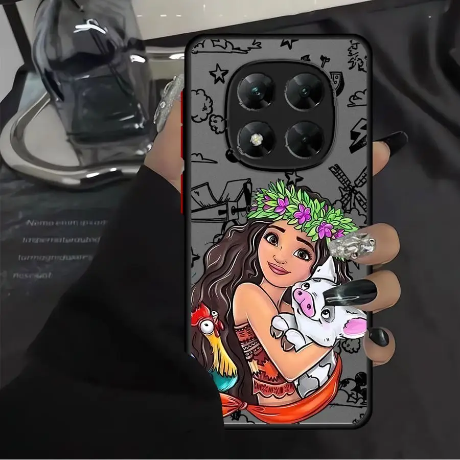 Custodia per telefono per Xiaomi Redmi Note 9s 12S 14 Pro 10s 11s 11 12 13 Pro Plus Cover morbida Cute Princess