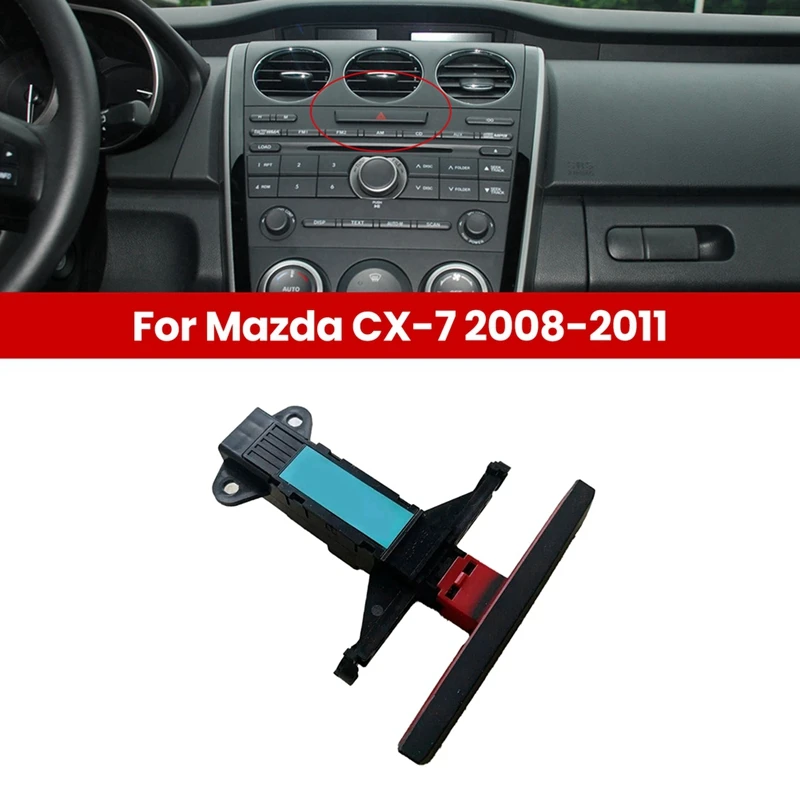 New Hazard Flasher Lamp Switch For Mazda CX-7 2008-2011 EH44-66-4H0 Replacement