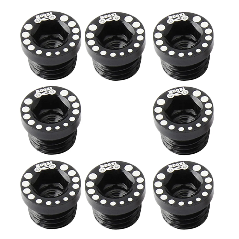 

8Pcs Mountain Bike Brake Base Plug Screw Durable Zinc Alloy Bike Hardware Stylish Design for Various Terrains Bicycle Adjuster
