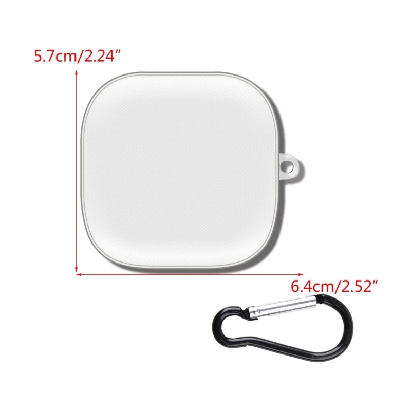 Cubierta a prueba polvo, agradable a piel, carcasa antiarañazos para funda auriculares QCYT13 ANC