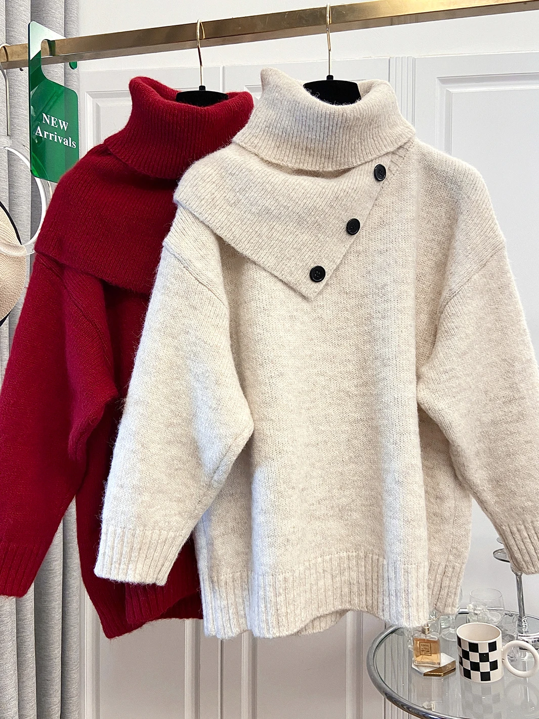 Plus Größe Hohe Ne Thiened Pullover Frauen Herbst Winter Lose Abnehmen Gestrickte irt Mädchen Lose Fit Komfortable Warme Top