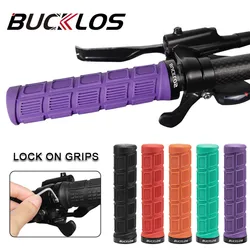 BUCKLOS Bicycle Handlebar Grip Lockable Shock-absorbing MTB Cuffs Waterproof Ultralight Bike Handle Cover Riding Accessories