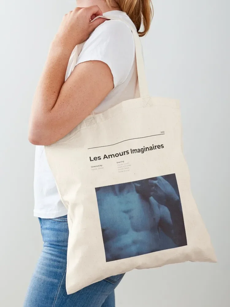 Les Amours Imaginaires - Heartbeats - Minimalist Movie Poster - Xavier Dolan Tote Bag hand bags Bag