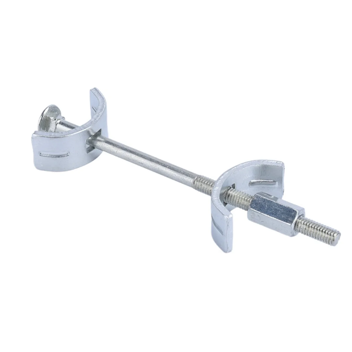 

AA25 10Pcs Countertop Benchtop Joiner Joint Connector M6 Thread Bolt Half Moon Shaped Bracket Dog Bone Fastener