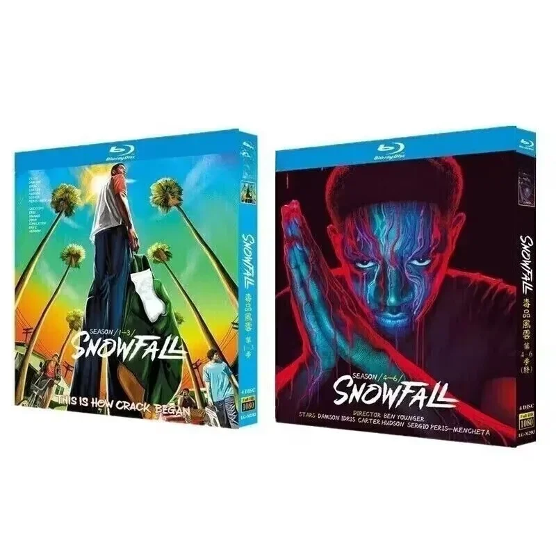 Snowfall Season 1-6 TV Film 8-Disc All Region New Box Set English Subtitle