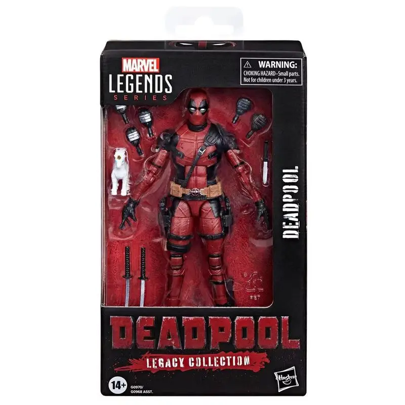 Action Figure Deadpool Serie X-Men Legend, Modellino Wade Winston Wilson con Articolazioni Mobili, Collezione Decorativa, Regalo