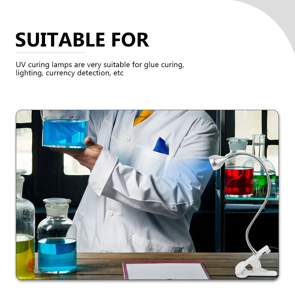 

УФ-лампа для отверждения, эффективная ремонтная лампа, сушка клея для дизайна ногтей, сушилка для клея для ногтей, флуоресцентная лампа для ремонта