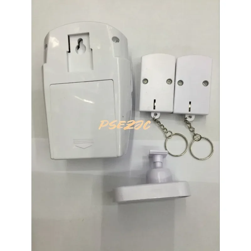 Household Portable Wall Mounted Dual Remote Control Infrared Alarm Anti-theft Device