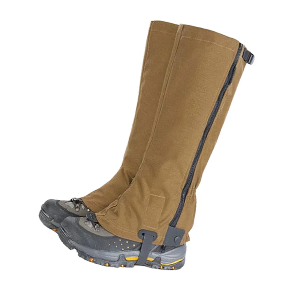 For Rugged Snow Cuffs: Reinforced Gaiters Built for Tough Terrain and Harsh Weather in Mountaineering Activities