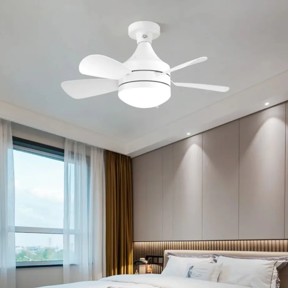 LED 60W ceiling fan light LED fan ceiling light with remote dimming function suitable for living room study and home use