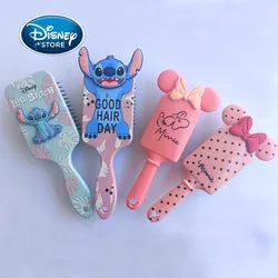 Disney Cartoon Stitch Air Cushion Comb Salon Hair Care Styling Tool Anti Tangle Anti-Static Hairbrush Head Comb Hairdressing