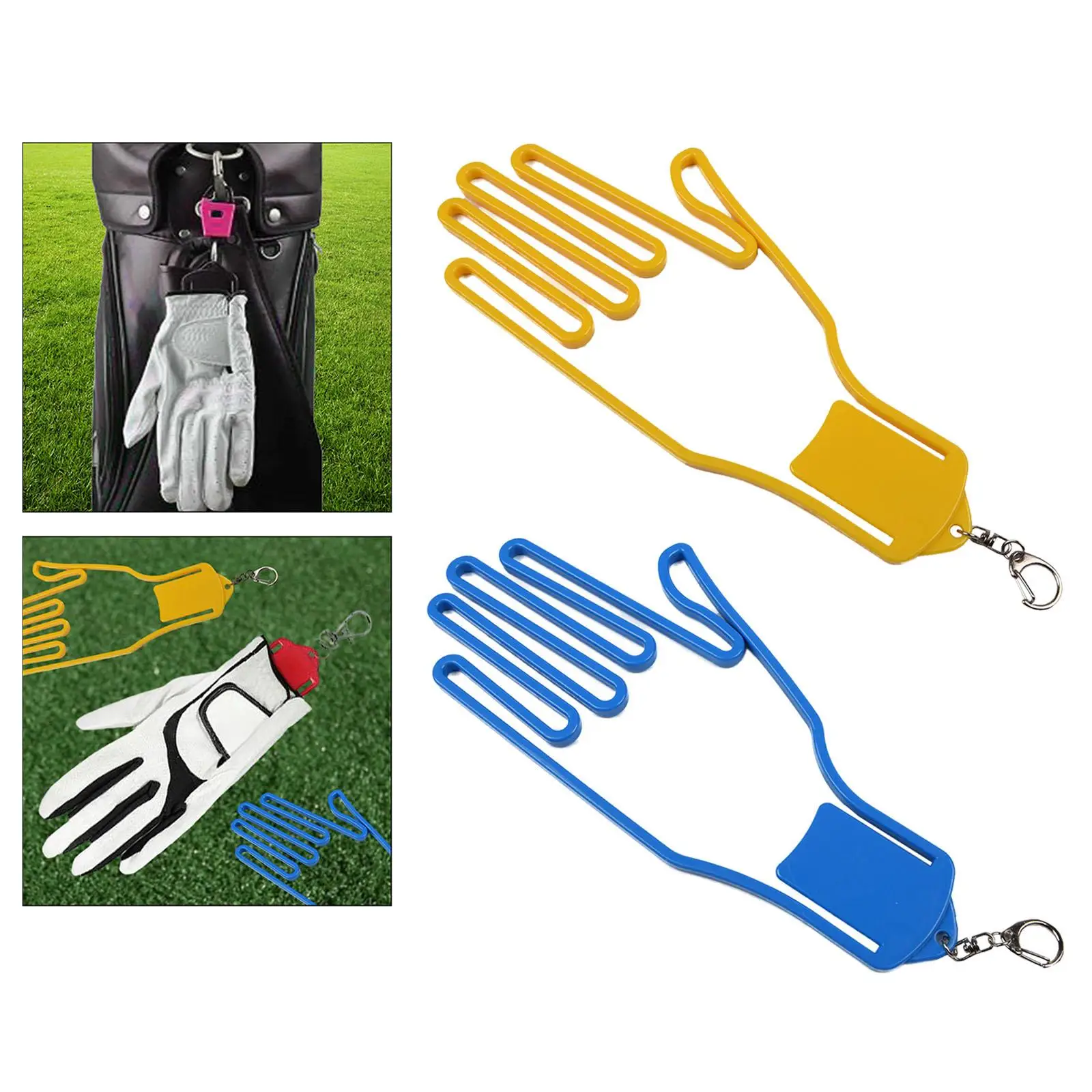 

Golf Gloves Stretcher Portable Professional Golfer Gloves Maintenance Golf Accessories for Men Women Hanger Gloves Keeper Dryer