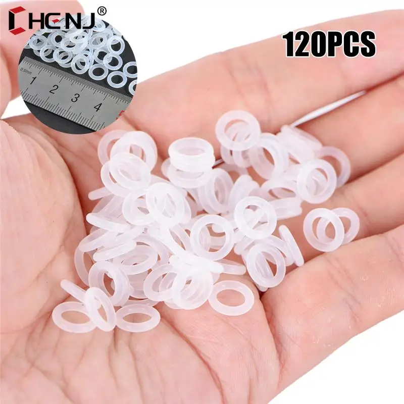 120PCS Rubber O Ring Switch Dampeners White Damper For Mechanical Keyboard Cherry MX Switch Keyboards Keycap Dampers