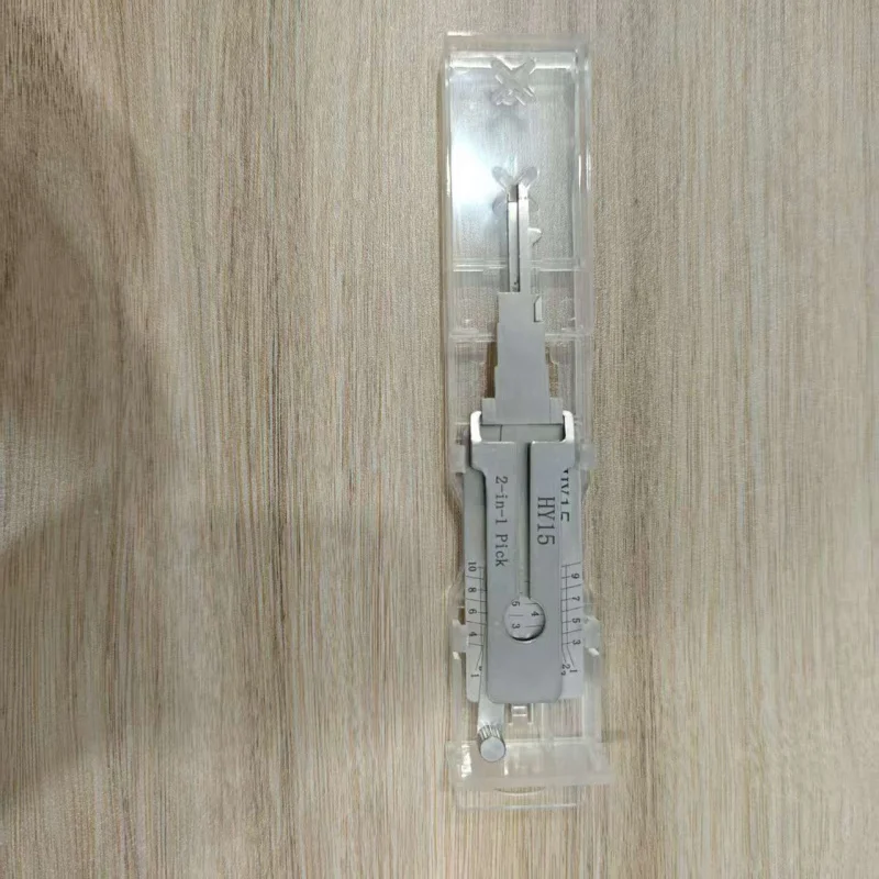 

HY15 2 в 1 декодер ключей из нержавеющей стали, ручной инструмент, уплотнительное кольцо, крючок, слесарные инструменты для HYUNDAI KIA