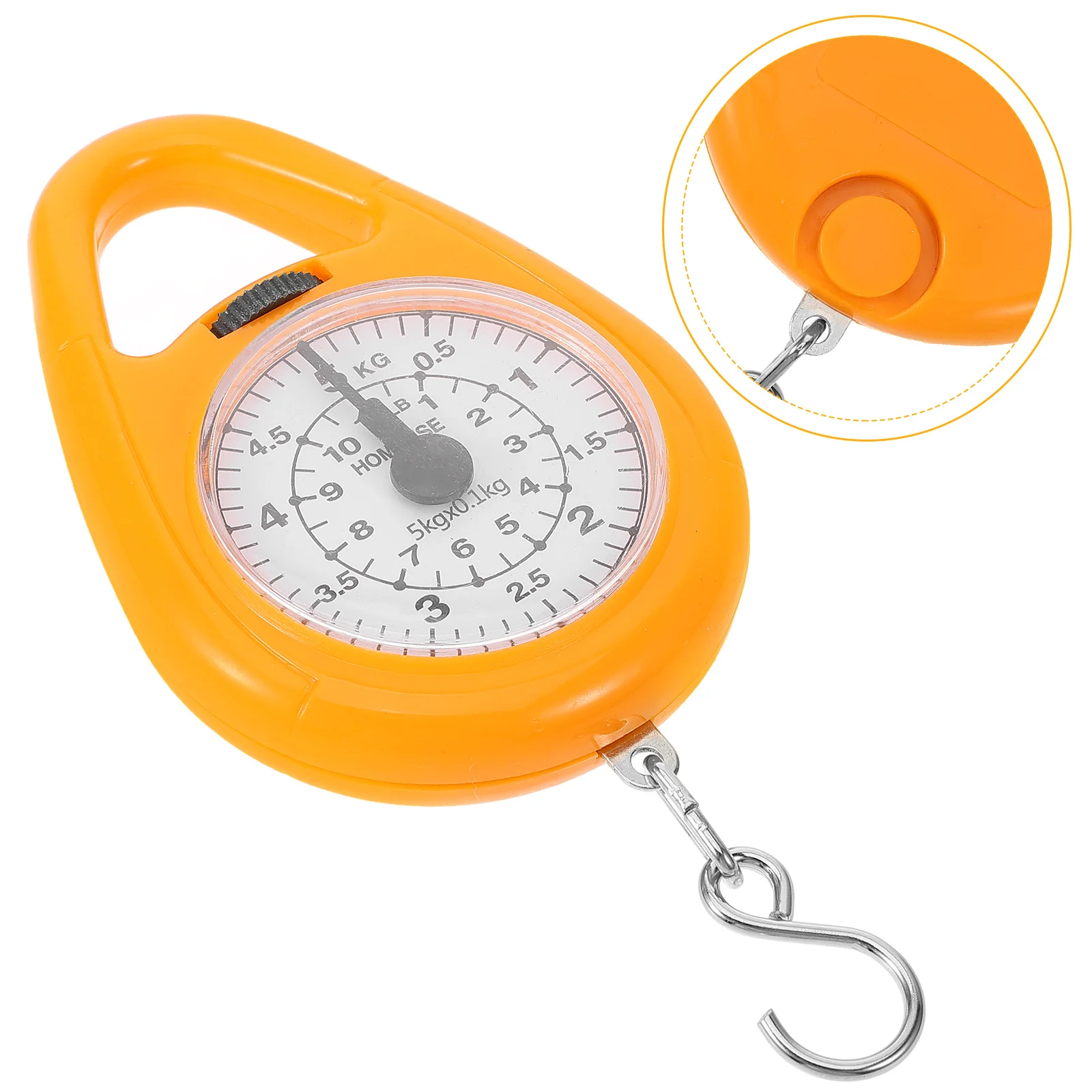 

Spring Balance Portable Scale for Luggage Weight Mini Travel Hanging Scales Weighing Small Tote Bags