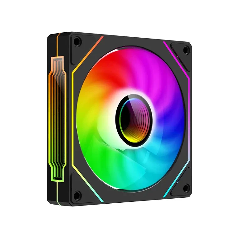 مروحة شاسيه كمبيوتر ، مروحة تبريد هادئة ، حجم هواء كبير ، 12 فولت ، CFM ، من من من من من ؟ ؟ ؟ ، 4 دبوس ، ؟ ، PRISM ، 12