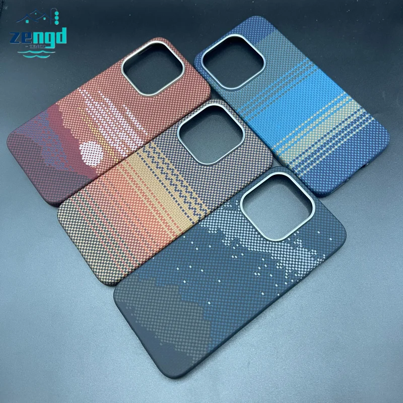 

Для OnePlus 15, магнитный чехол из кевлара и арамидного волокна — ультратонкий противоударный защитный чехол с точной посадкой