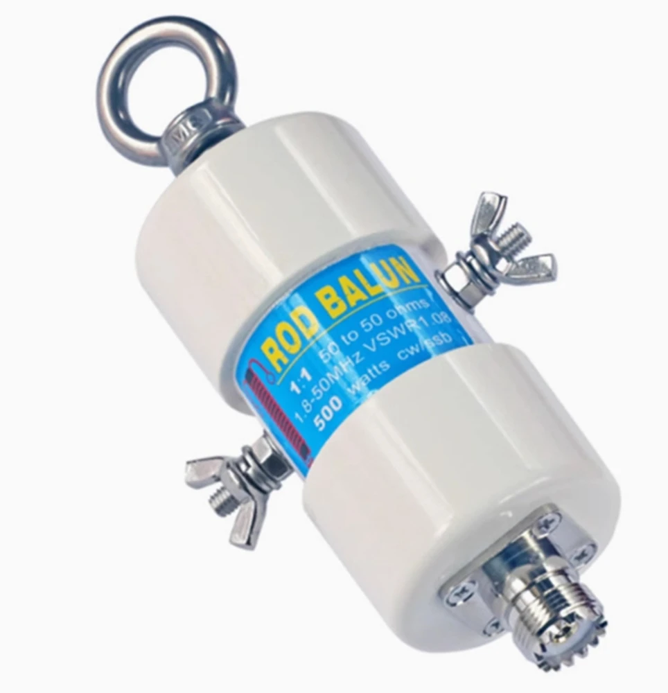 

Universal 1:1 voltage type balun frequency range 1-50MHz 500W continuous rated power shortwave antenna balun