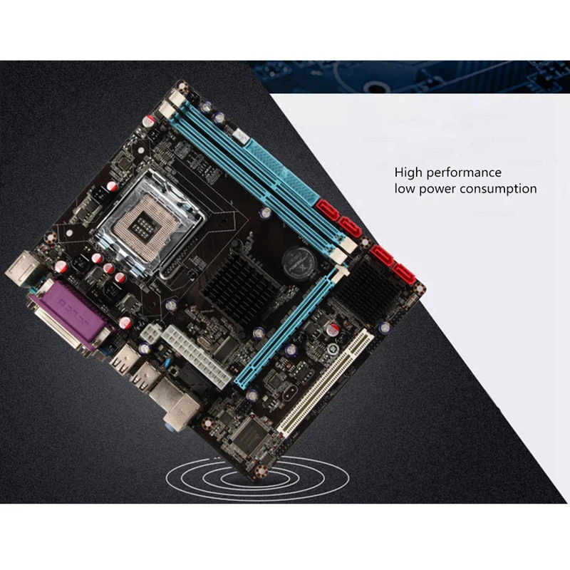 G41 Dual Channel Computer Motherboard LGA 775 USB 2.0 Support 2XDDR3 Memory Slot 1Xcominterface Desktop Motherboard
