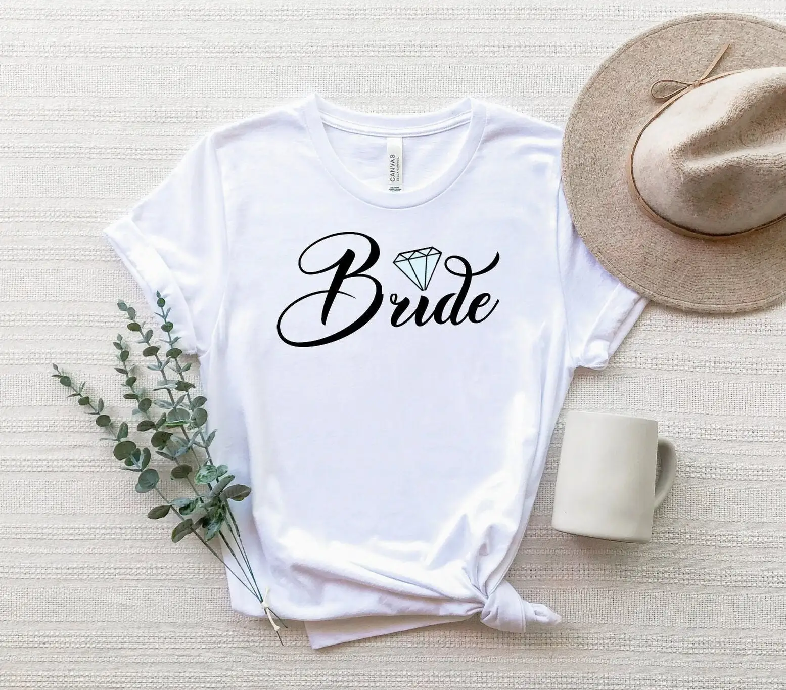 Bride T Shirt Wedding Bachelorette Party Honeymoon To Be S Bridal