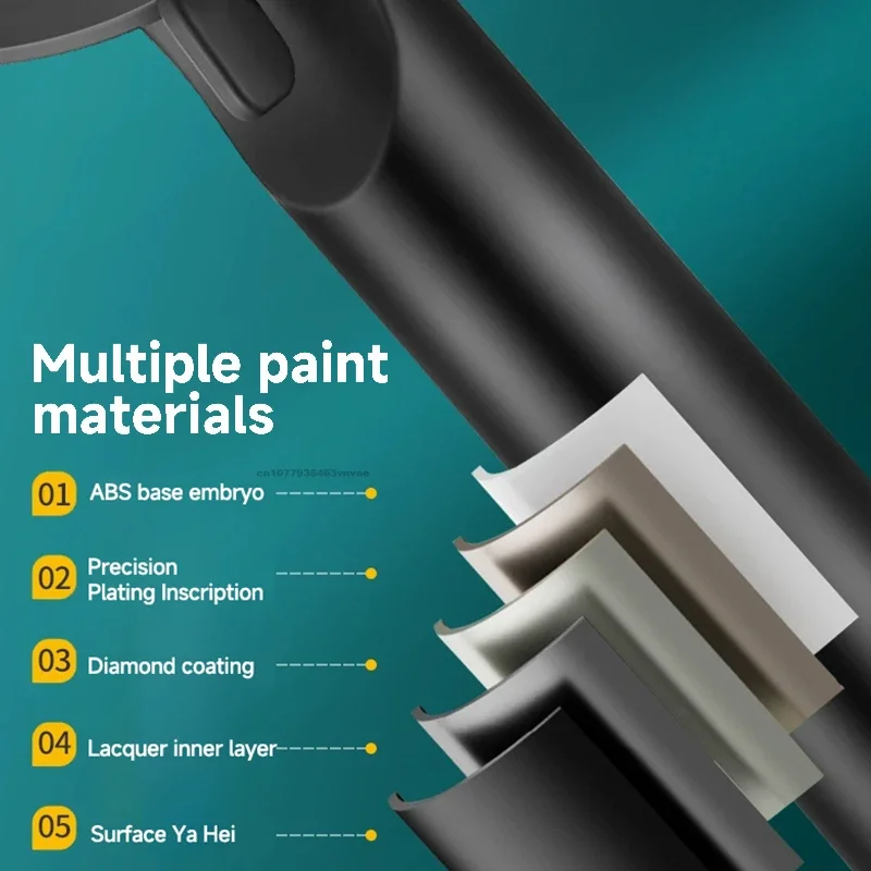 Kepala Pancuran 5 Mode Hitam Dapat Disesuaikan Kepala Pancuran Hemat Air Tekanan Tinggi Kepala Pancuran Pijat Air Aksesori Kamar Mandi