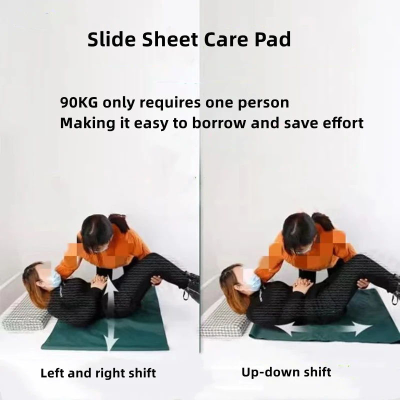 Elderly Slide Shift Sheet Washable Disabled Bedridden Patient Transfer Bed Cloth Sliding Mat Body Lifting Position Nursing Pad