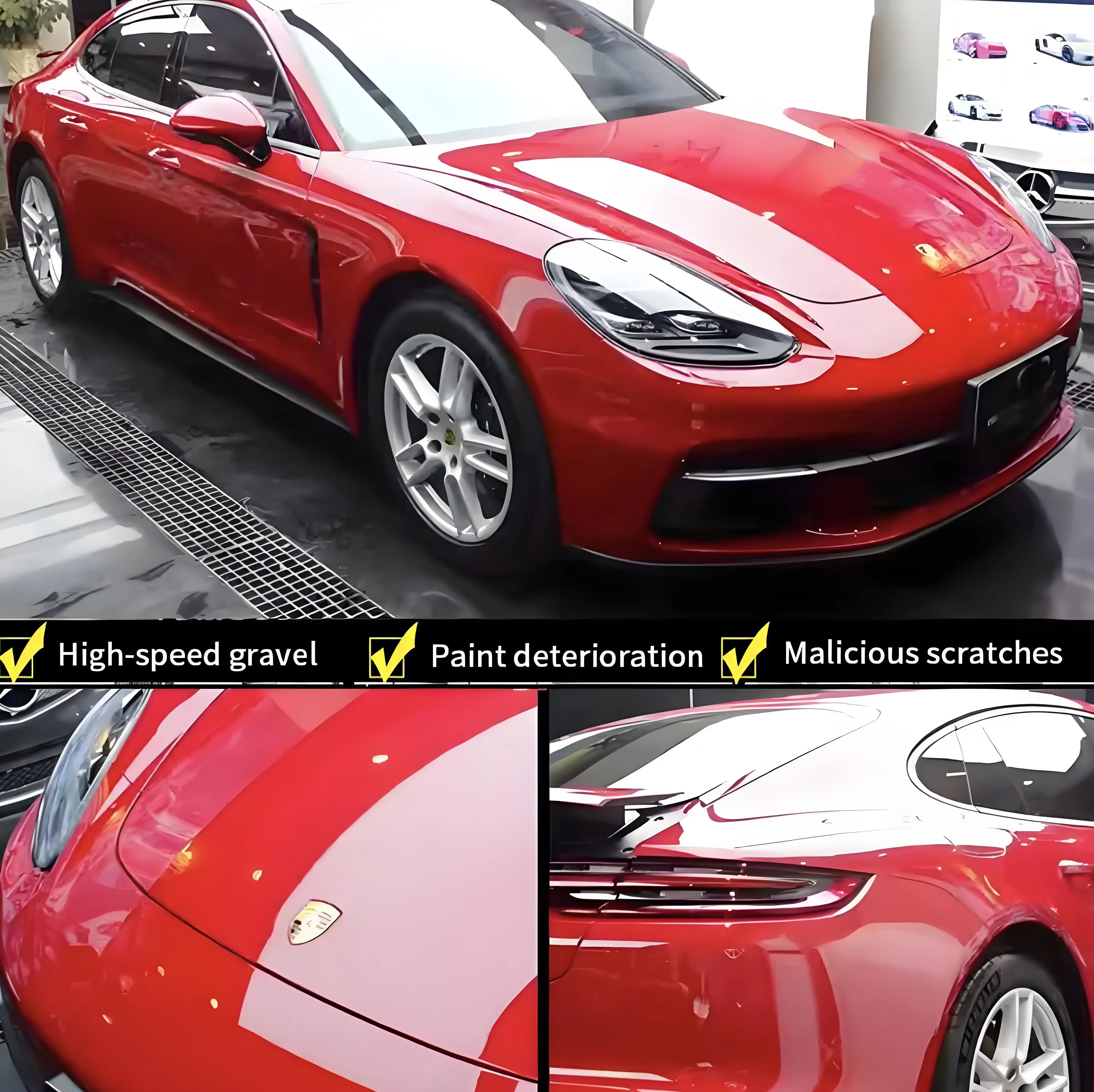 PPF Self-Healing TPU Car Wrap Film Body Protective Anti-Scratch Coating