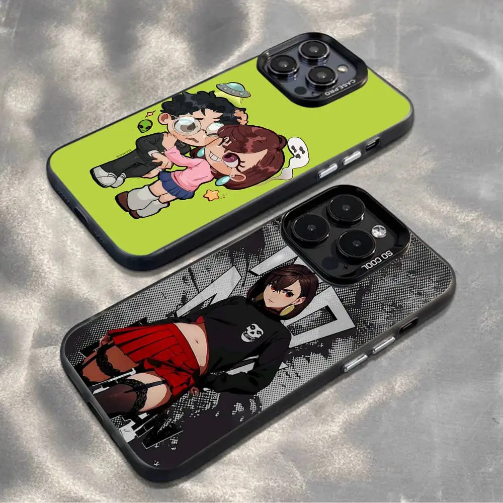 

Anime D-Dandadan Phone Case For iPhone17,16,15,14,13,12,11,Mini,Pro,MAX,plus,Black Matte Shockproof Cover