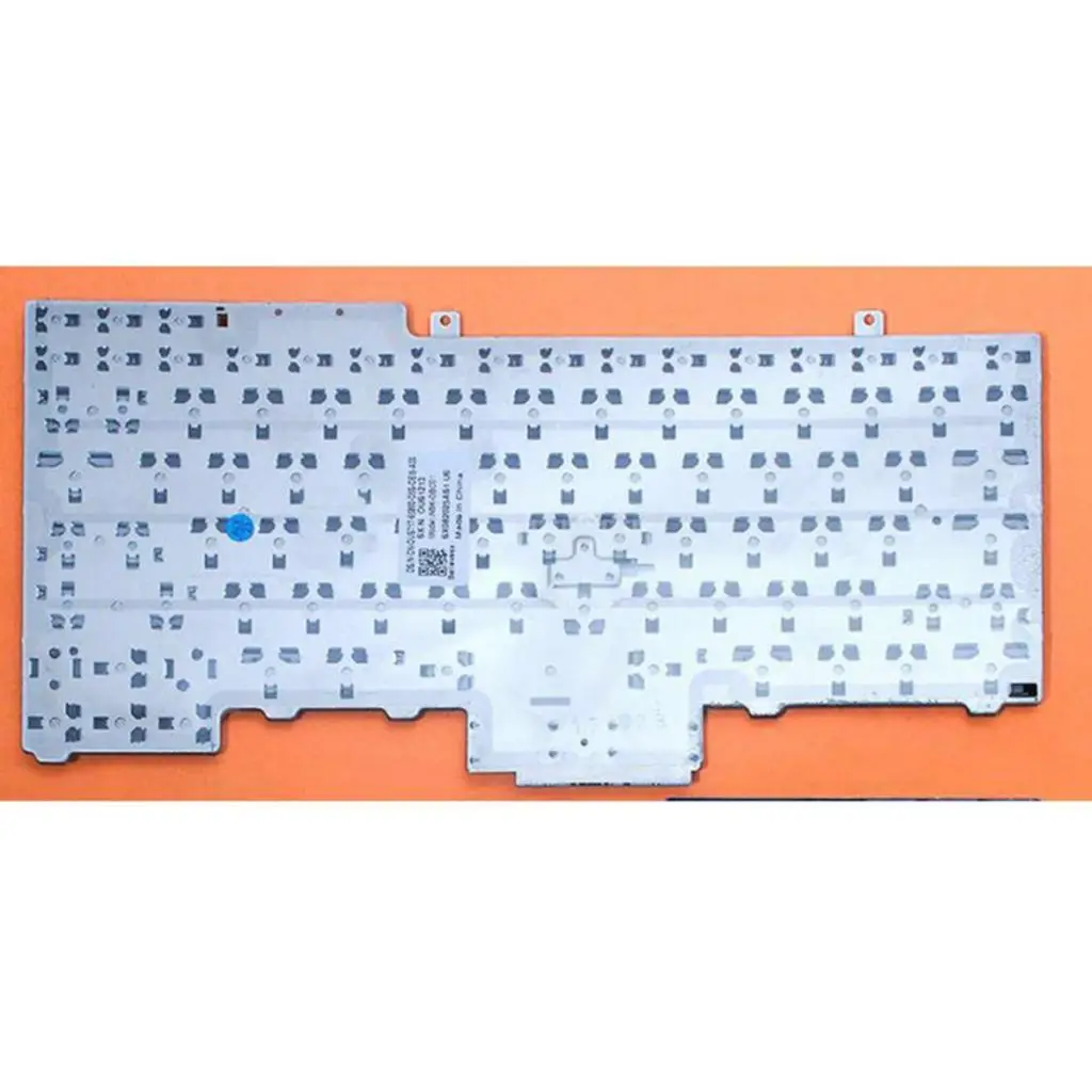 Teclado Retroiluminado Preto em Inglês (EUA) para Substituição em Laptops Dell Latitude E6410 E5500 E6510 M4400 Série Business