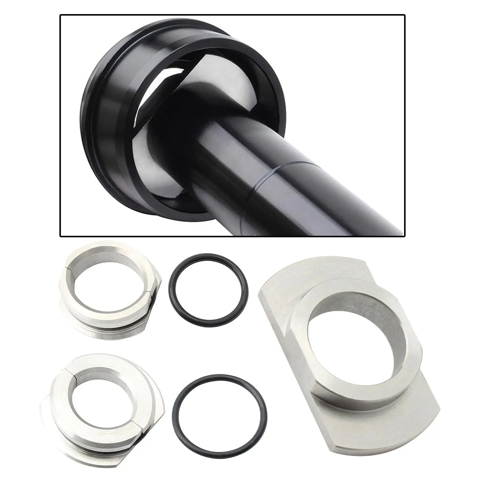 قوس سفلي تحويل مقاوم للاهتراء ملحقات الدراجة الاحترافية الطريق مم 30 مم ملحقات ركوب الدراجات