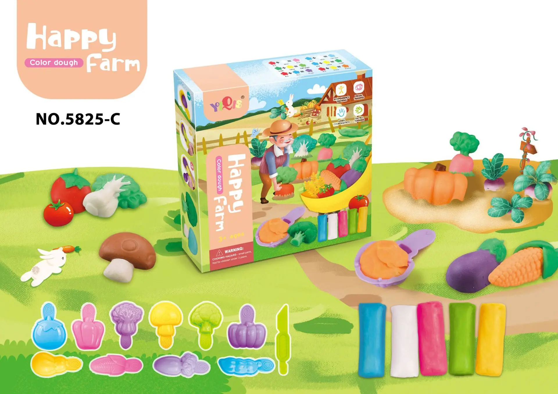 Playdough Dinosaur World Play Dough Set Plasticine Mold Animal Ocean Modeling Clay Kit Slime Toys Set DIY Kid Cutter Mould