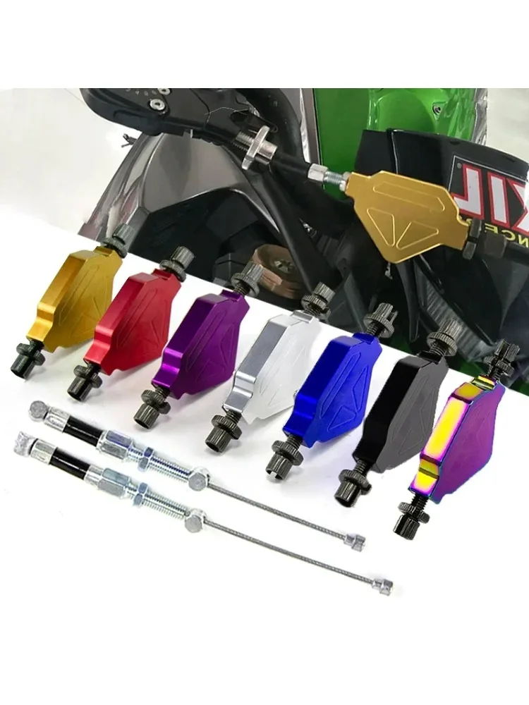 AliExpress NONE SDTW Motorcycle Easy Pull Clutch System Stunt Lever Pull Cable For KAWASAKI NINJA SUZUKI GSXR Universal Off-road Dirt Pit Bike