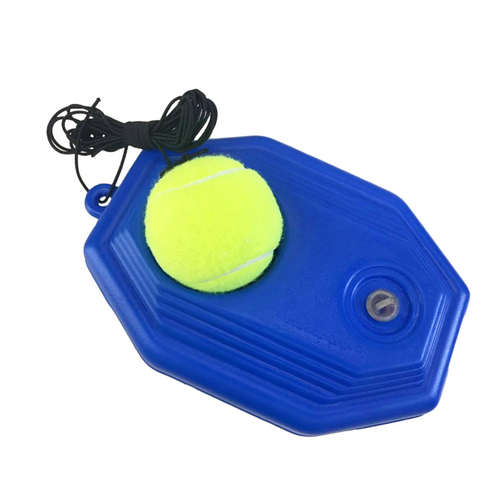 

Portable Tennis Ball Training Device Elastic Rope Semicircular Groove Lightweight Anti-Hole Design For Garden Park Drill Base
