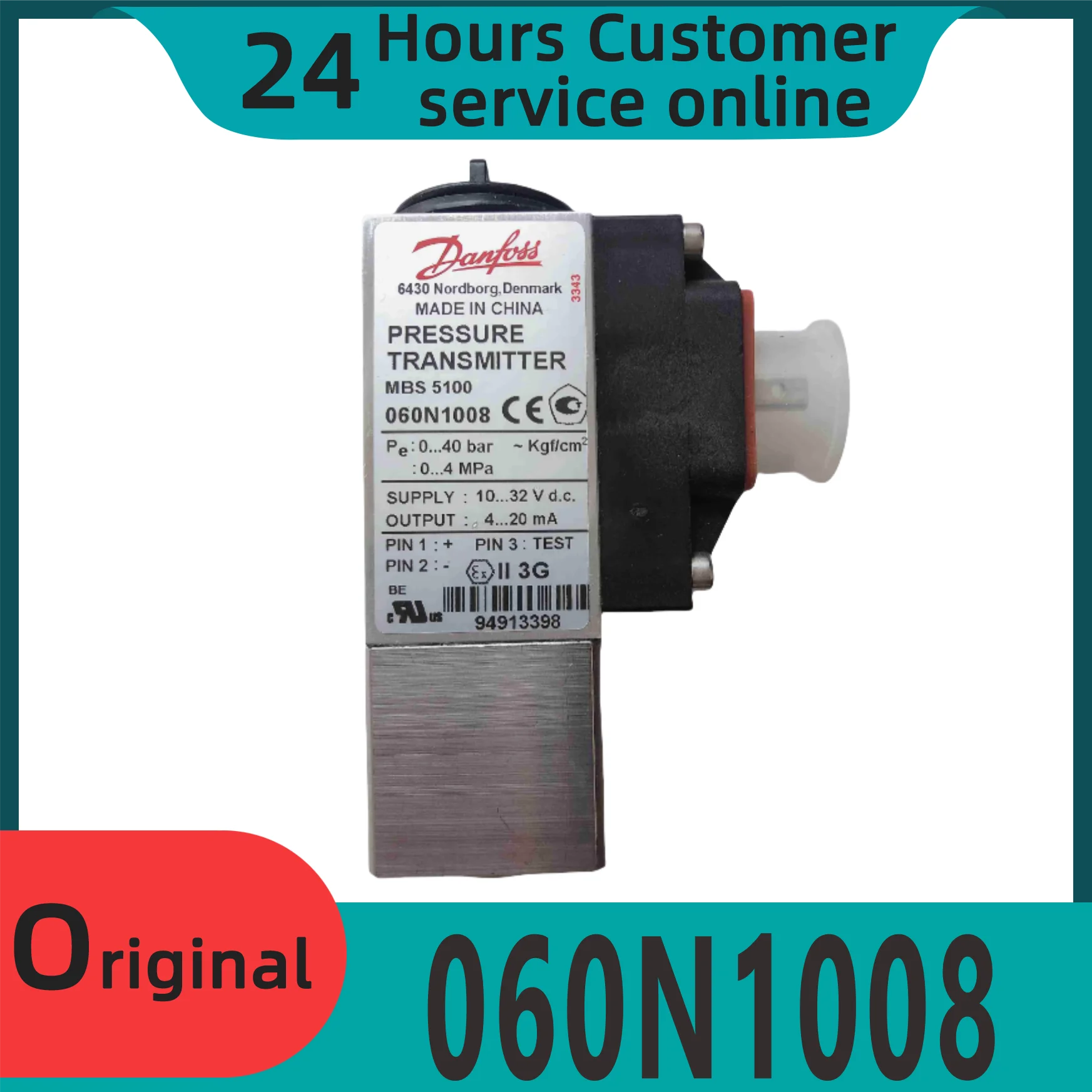 

Brand new original 060N1008 pressure transmitter