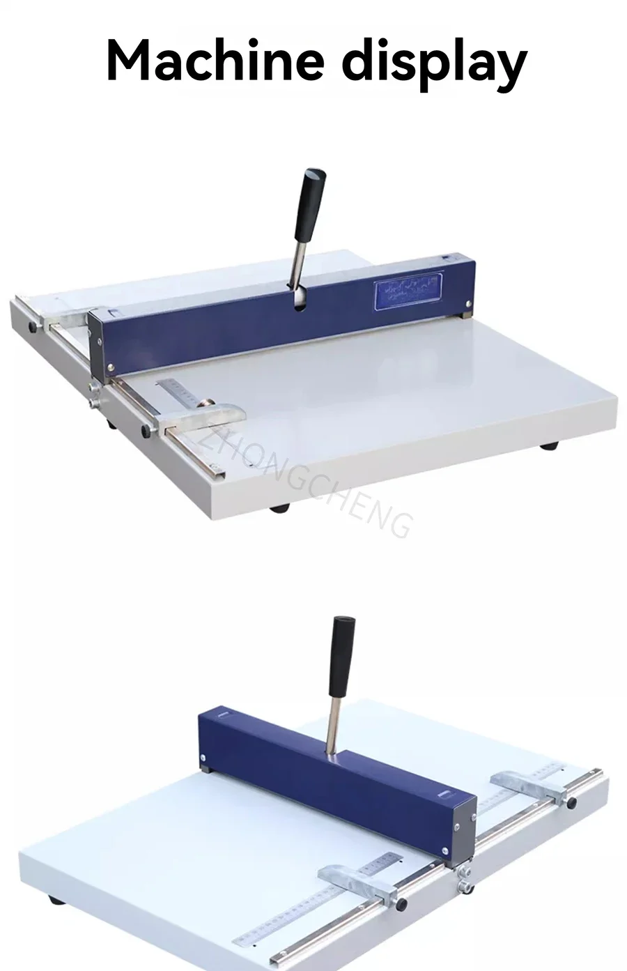 

H351B New Indentation Machine Thick Paper Folding Machine Bid Binding Cover Indentation Flipping Spine Line