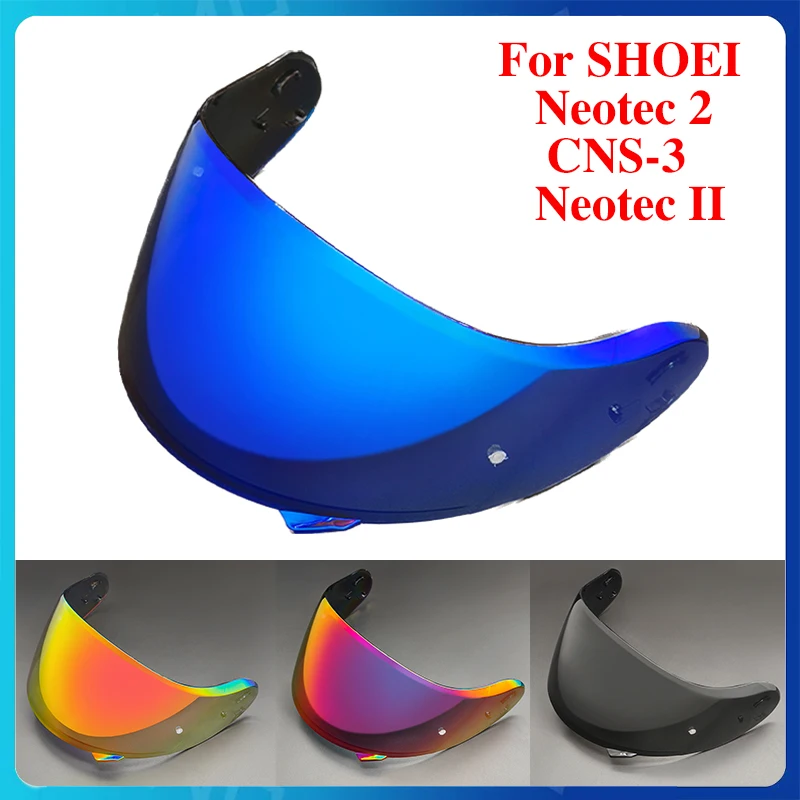 

Motorcycle Helmet Lens For SHOEI Neotec 2 CNS-3 Neotec II Helmet Visor Windshield Shield Glasses Visor Helmet Accessories