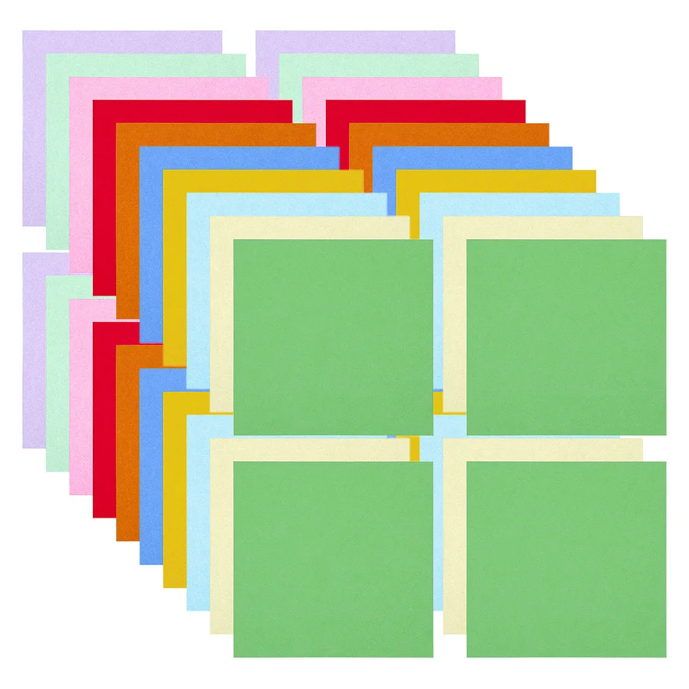 

200Pcs Multi Colored Origami Paper Square Sheets for DIY Kids Crafts Handmade Folding Paper Painting Card Supplies