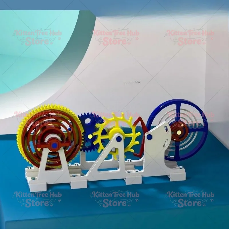 structure clock imitation movement model handmade clockwork toy