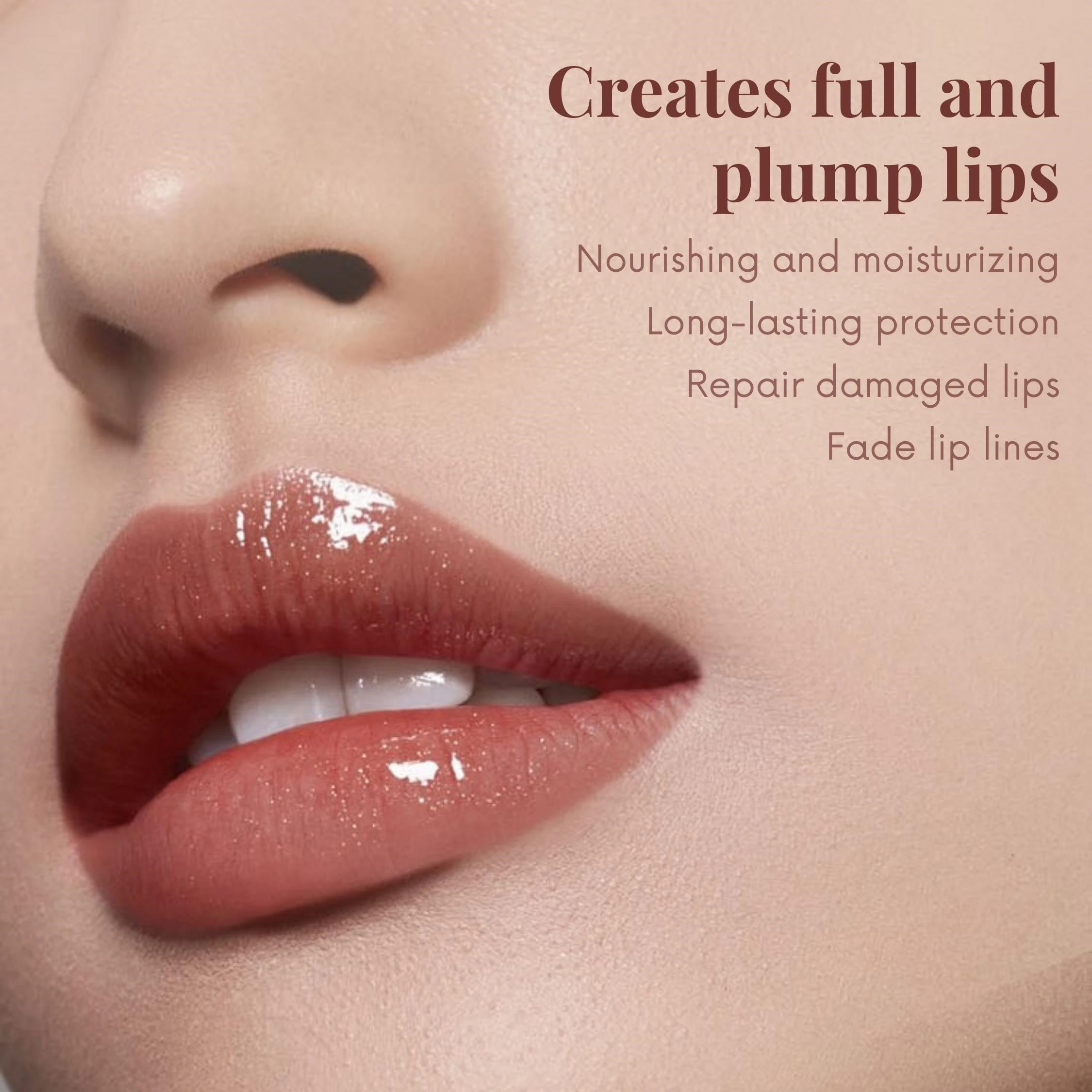 MEBO Lip Gloss Moisturizing Nourishing Plumper Lipstick Repair Balm Volume Full Sexy Fade Lines Transparent Oil Skin Care Jelly