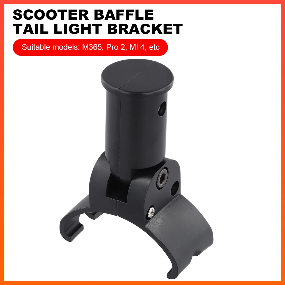 Electric Scooter Rear Indicator Mount Adjustable Scooter Fender Tail Light Bracket Light Support for M365 Pro 2 MI4 Accessories