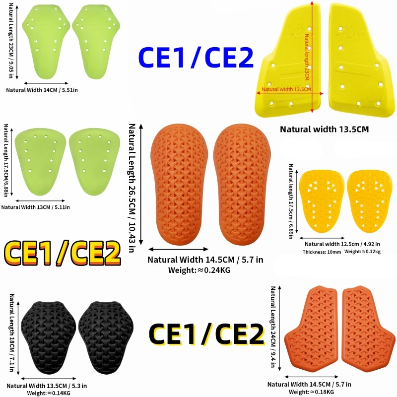 

Сертифицированная CE уровень 1/2 мотоциклетная броня премиум-класса для защиты плеч, груди, локтей, бедер и коленей