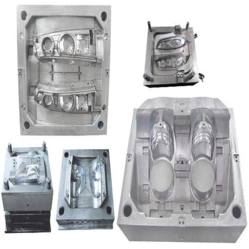 Custom Mold Black Light Injection Molded Lighting Blocks Automotive Light Injection Mould