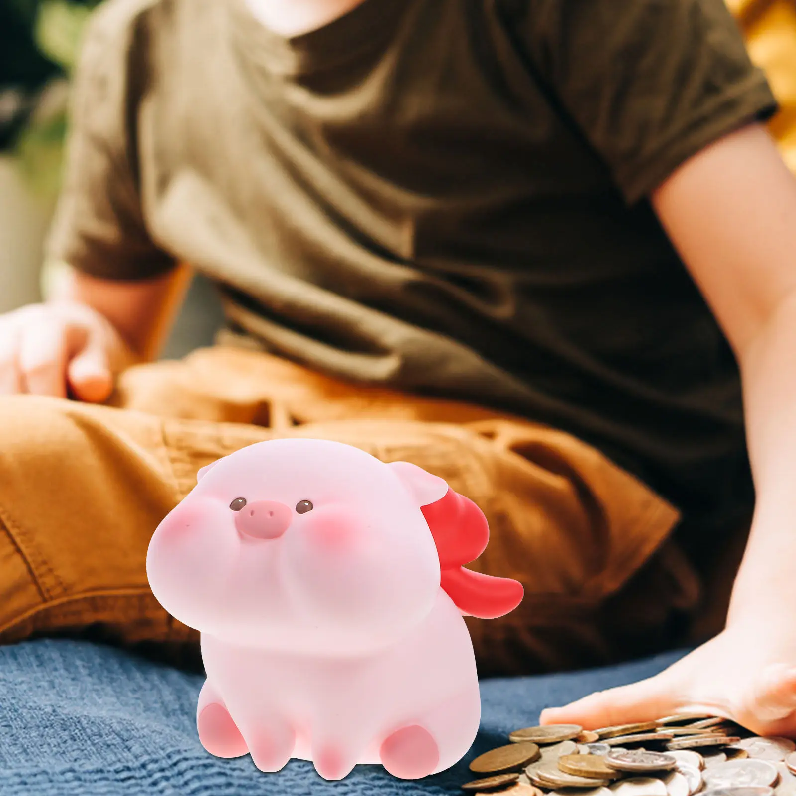 cute-pig-shaped-piggy-bank-for-kids-vinyl-money-saving-box-birthday-gift-decorative-cartoon-coin-holder-adorable-desktop-savings