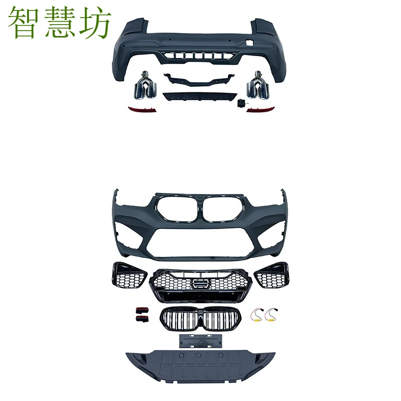 

Подходит для BMW X1 F48-F49 2016-2022 годов, модифицированный обвес G08 X3M