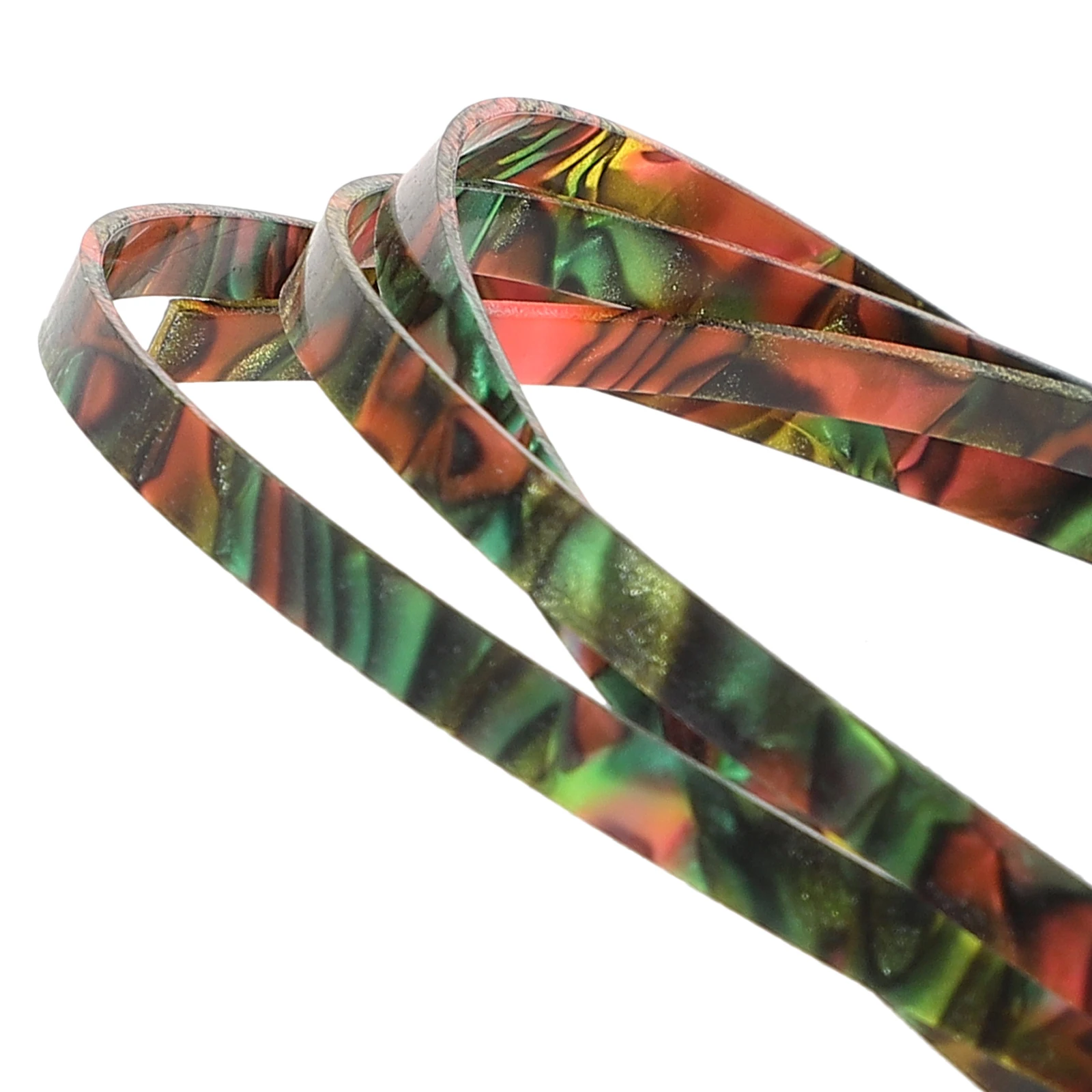 

Plastic Side Strips Decorative Flexible Purfling Waterproof Accessory Guitar Ukulele for